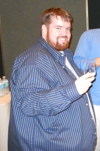 Back in 2009 I was still pretending I didn't have a problem. That shirt is a 5XLT and it wouldn't button.
